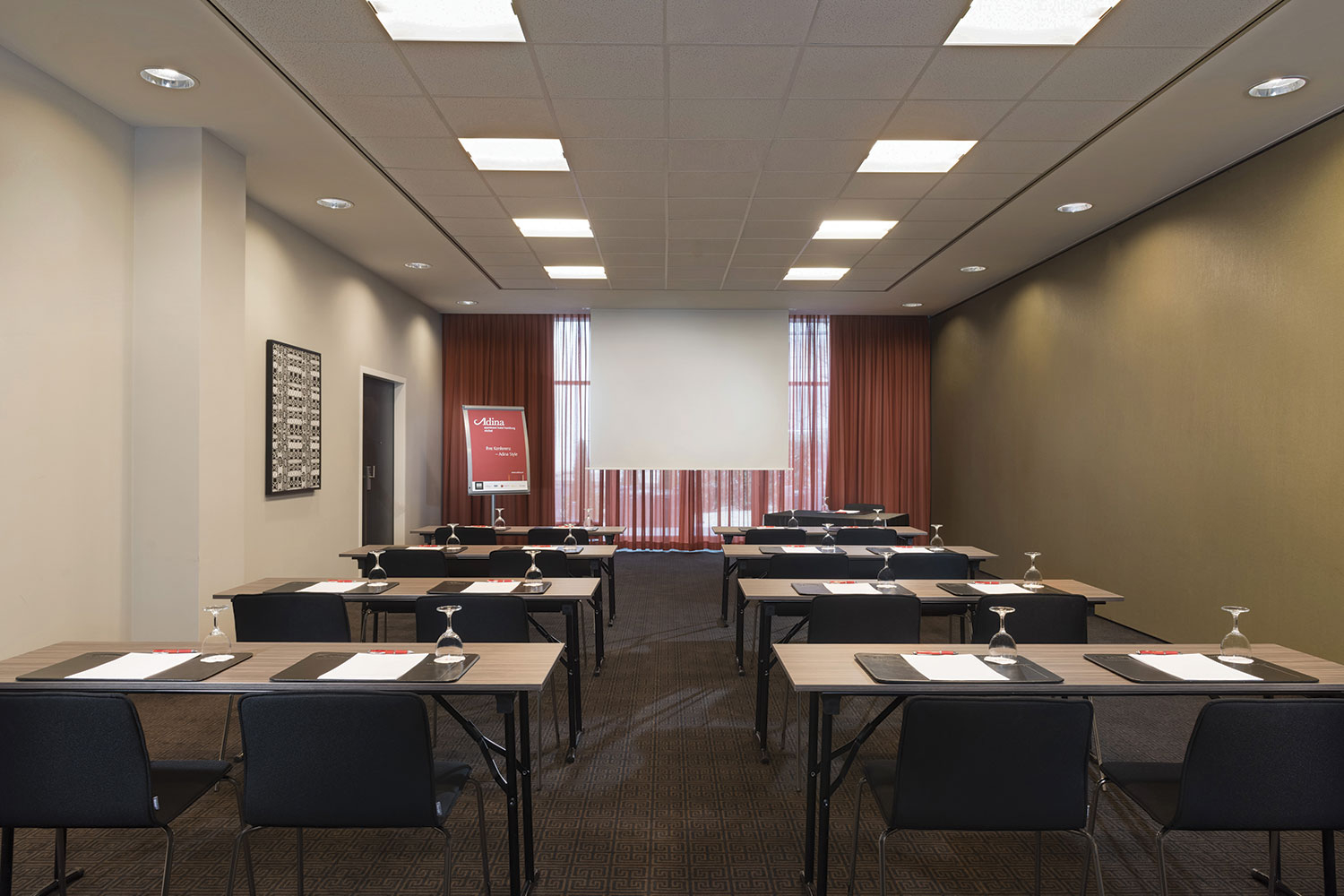 adina apartment hotel hamburg michel conference adelaide room classroom setup 2017