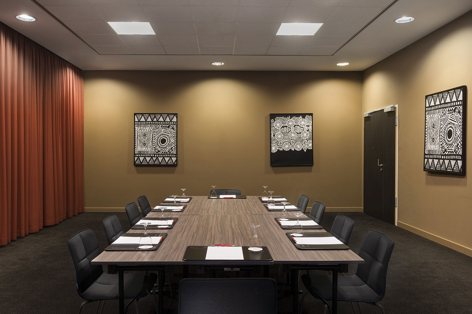 adina apartment hotel hamburg michel conference hobart room boardroom setup 02 2017