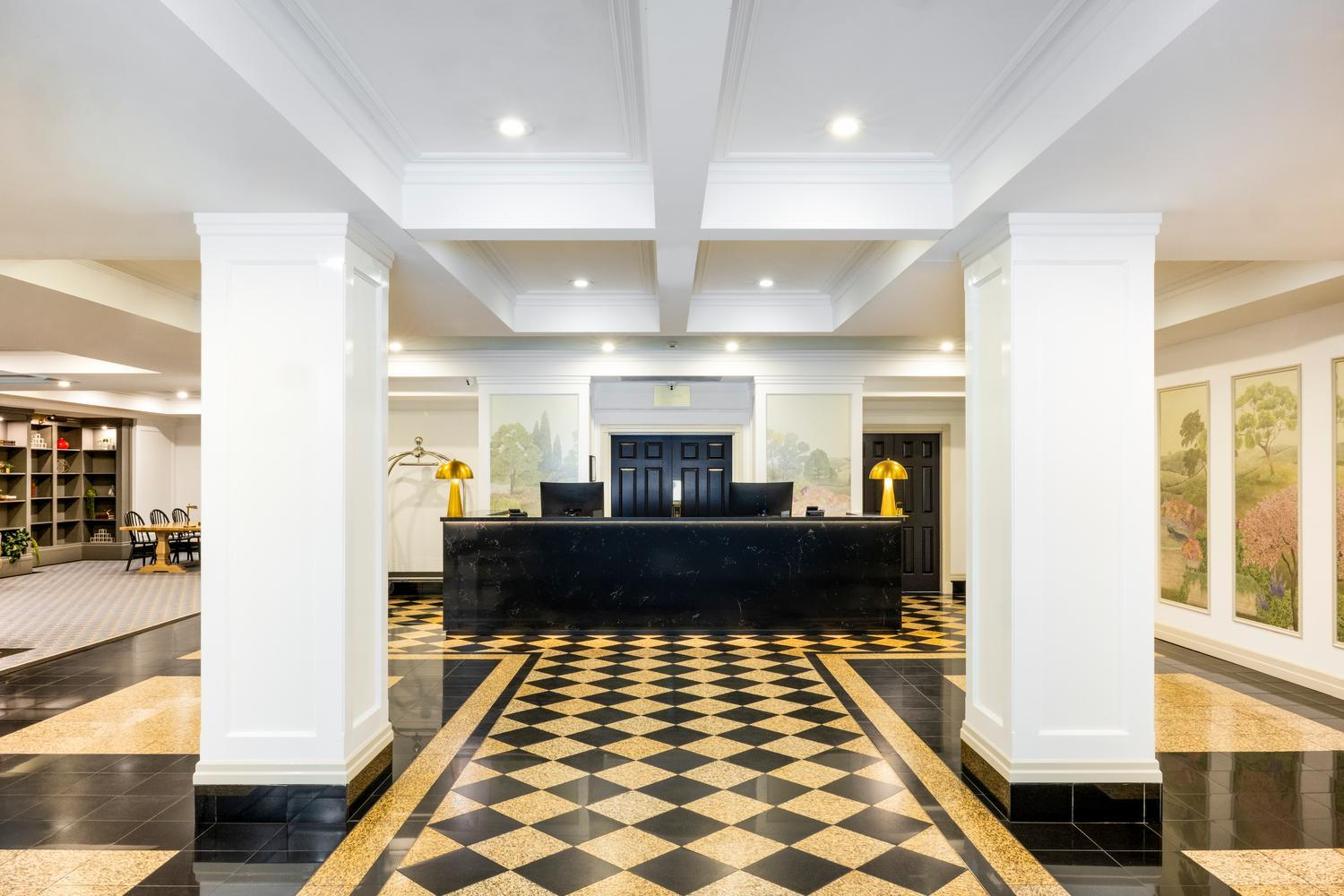 adina apartment hotel brisbane anzac square lobby 2025 1