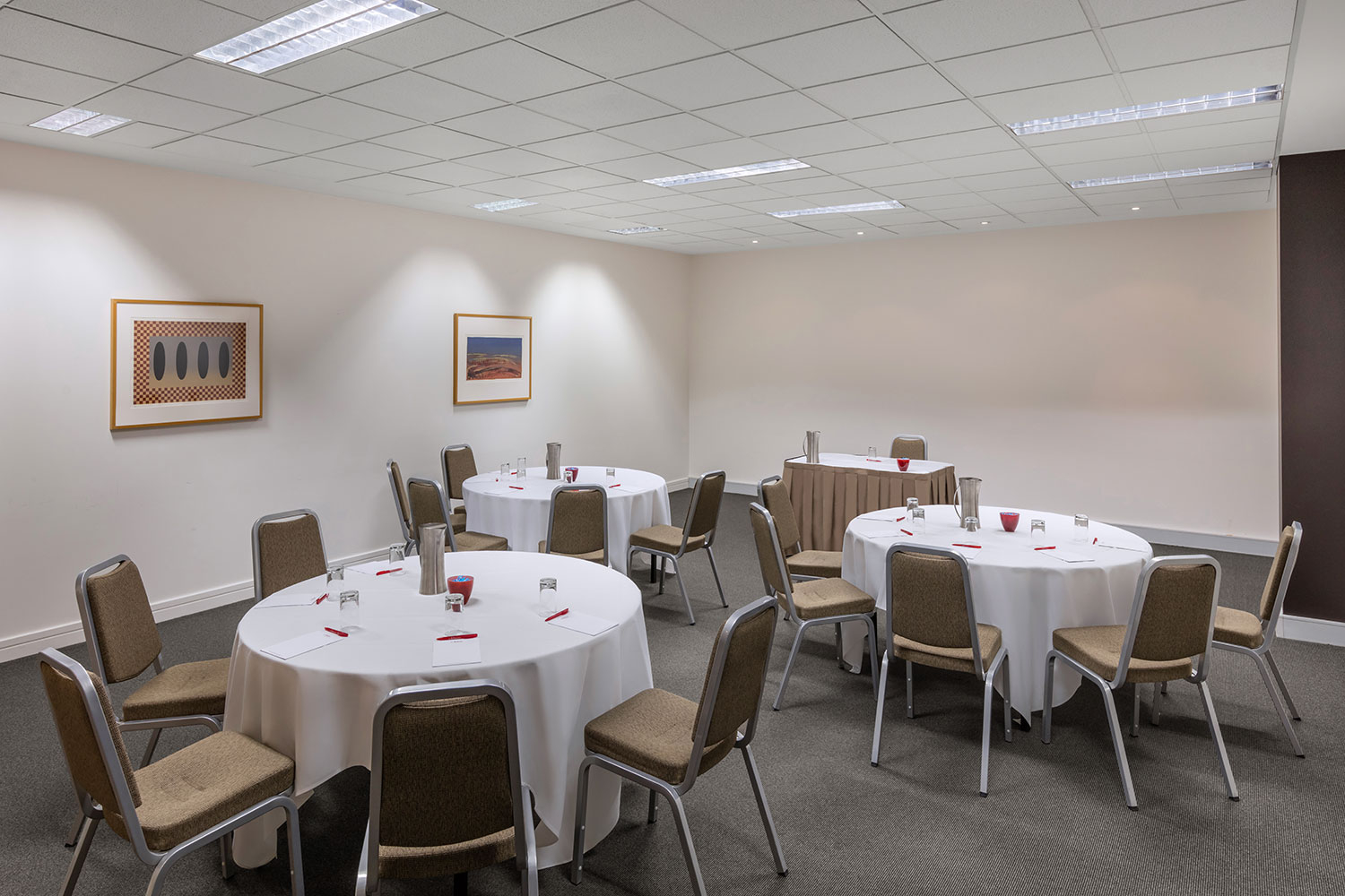 adina apartment hotel melbourne conference orchid room cabaret 01 2017