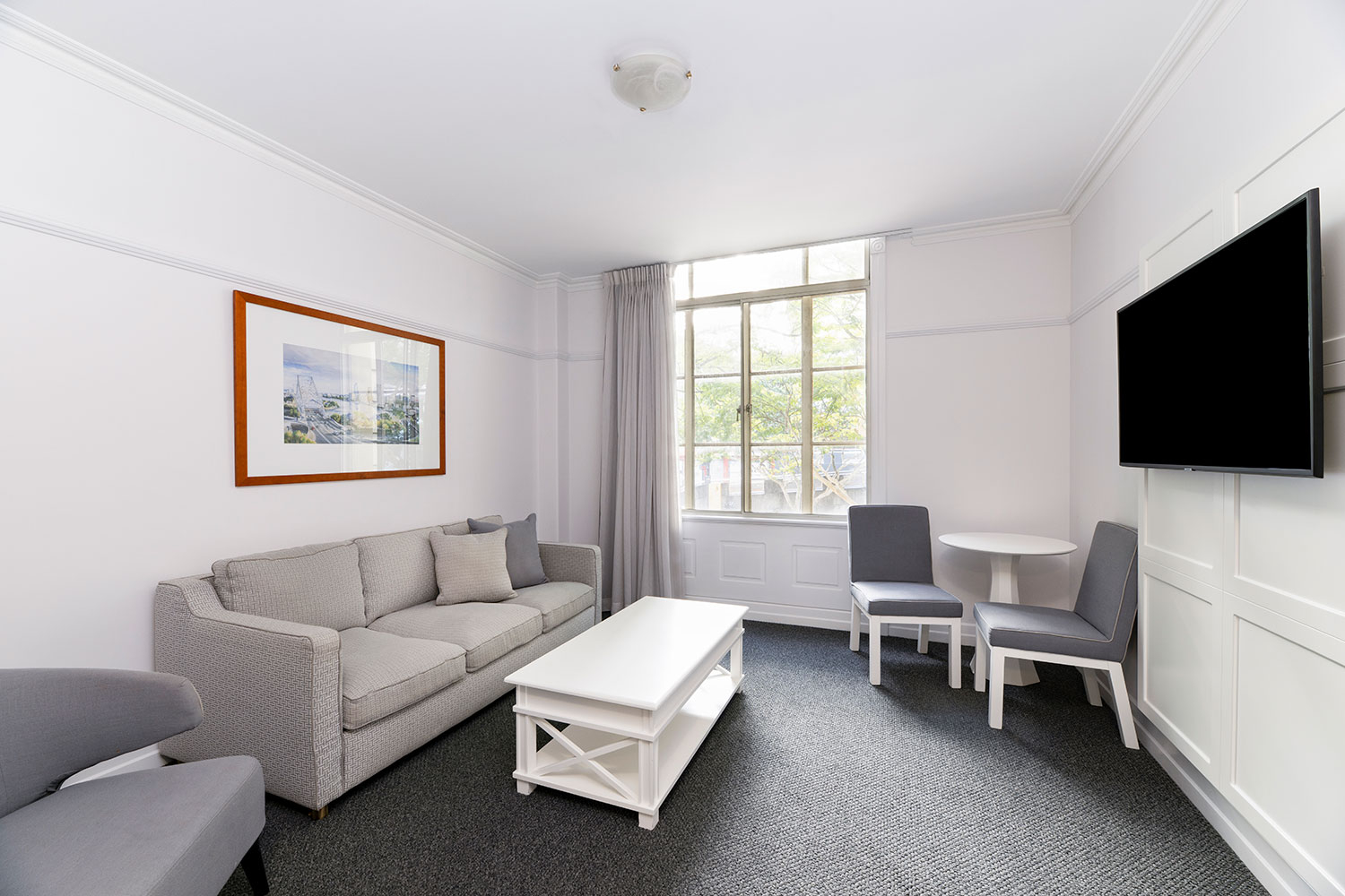 adina apartment hotel brisbane anzac square 1 bedroom lounge room 2025 1