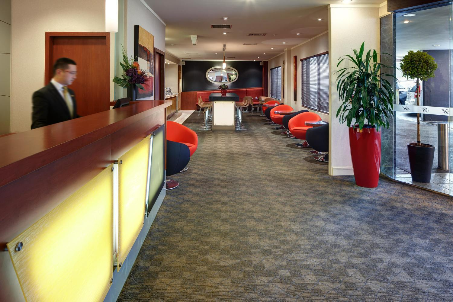 adina citylife wellington reception1