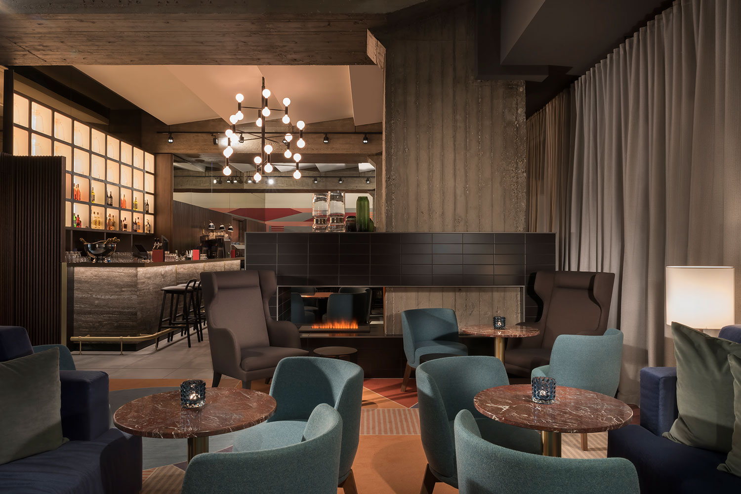 adina apartment hotel leipzig lobby bar 2017