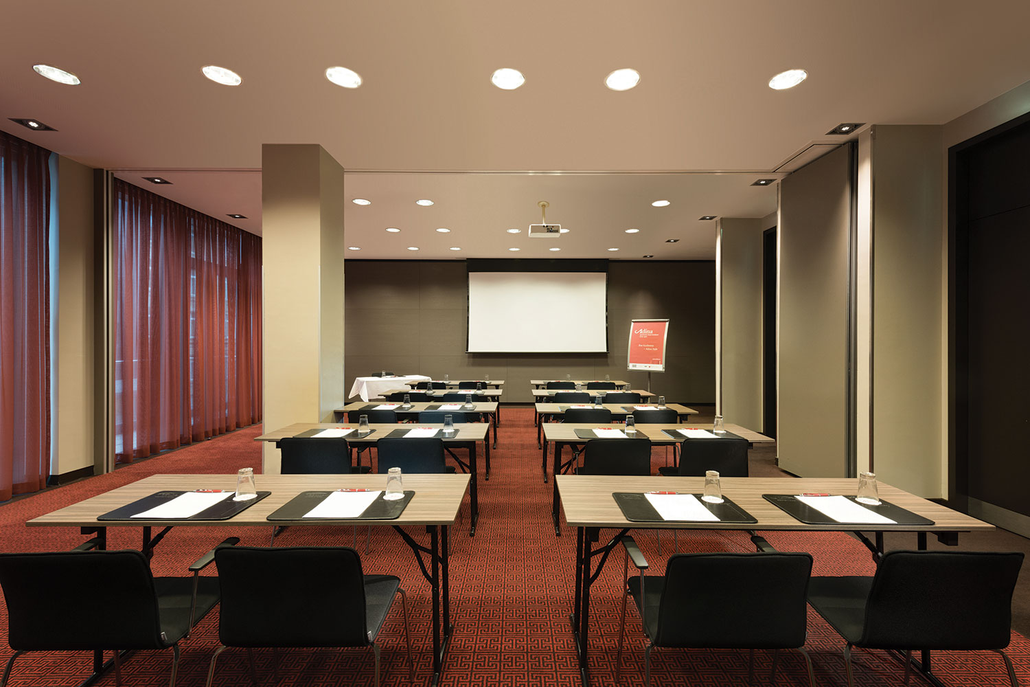 adina apartment hotel frankfurt neue oper conference nsw and queensland room classroom setup 01 2017