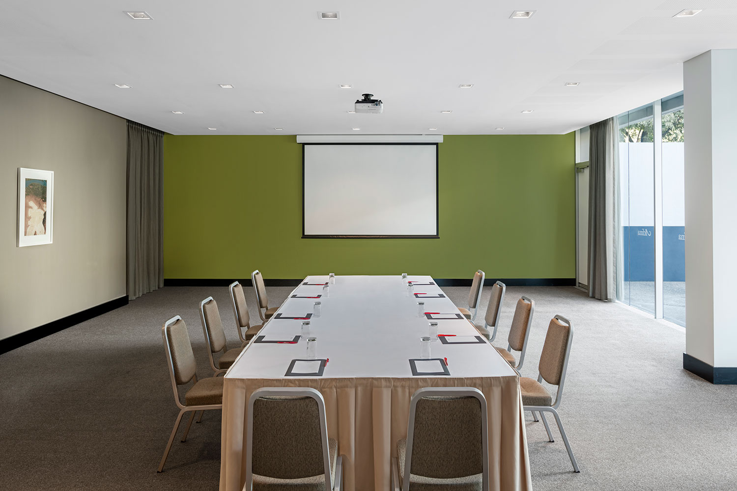 adina apartment hotel perth conference avon room boardroom setup 02 2017