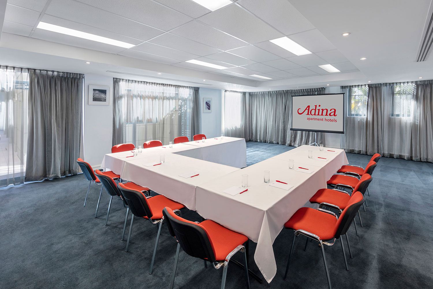 adina apartment hotel coogee sydney conference room u shape 01 2016