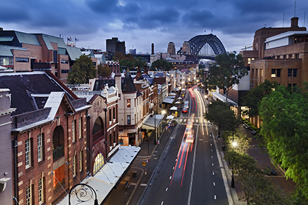 the rocks