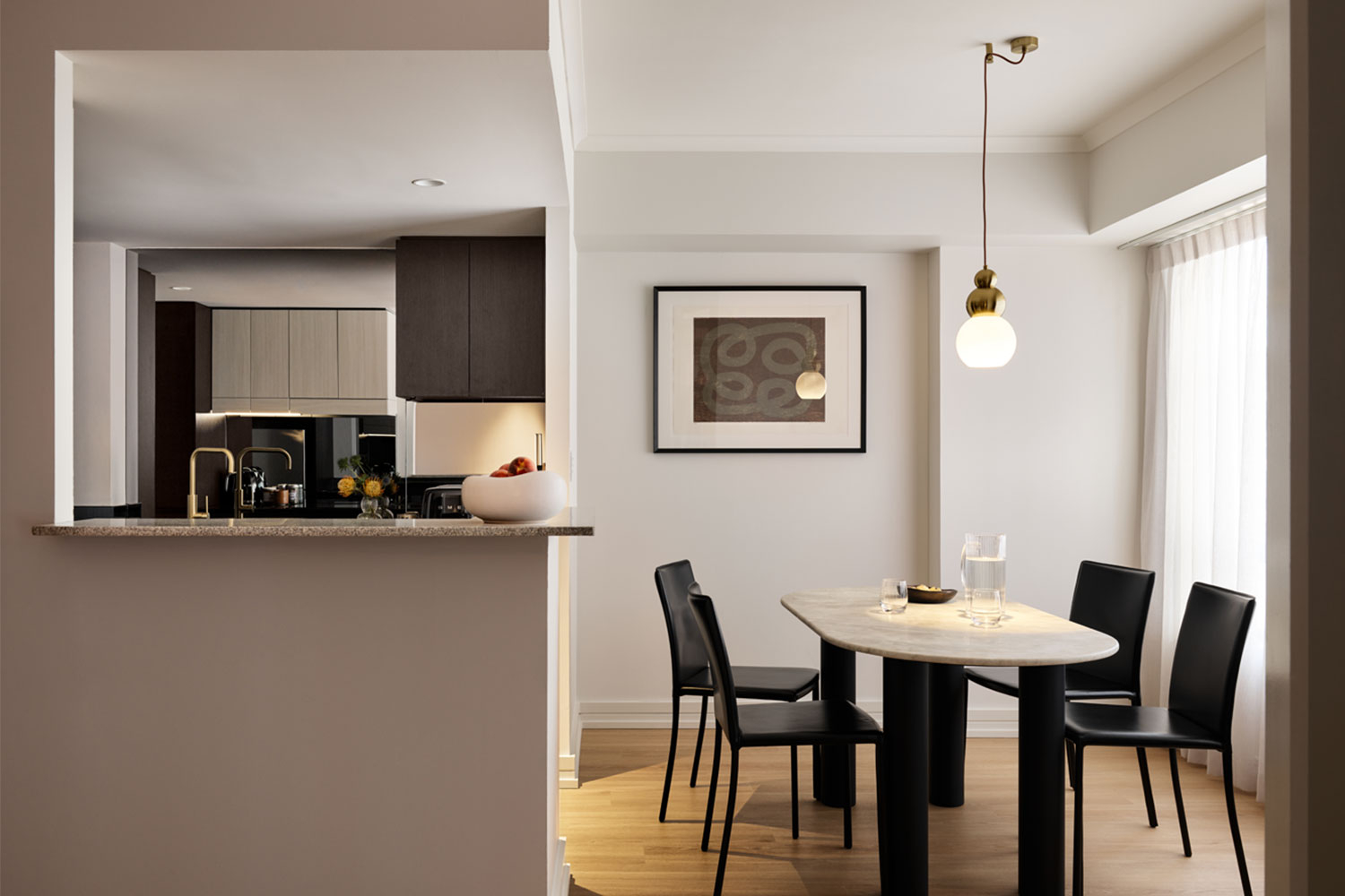 adina apartment town hall two bedroom king living room 2025