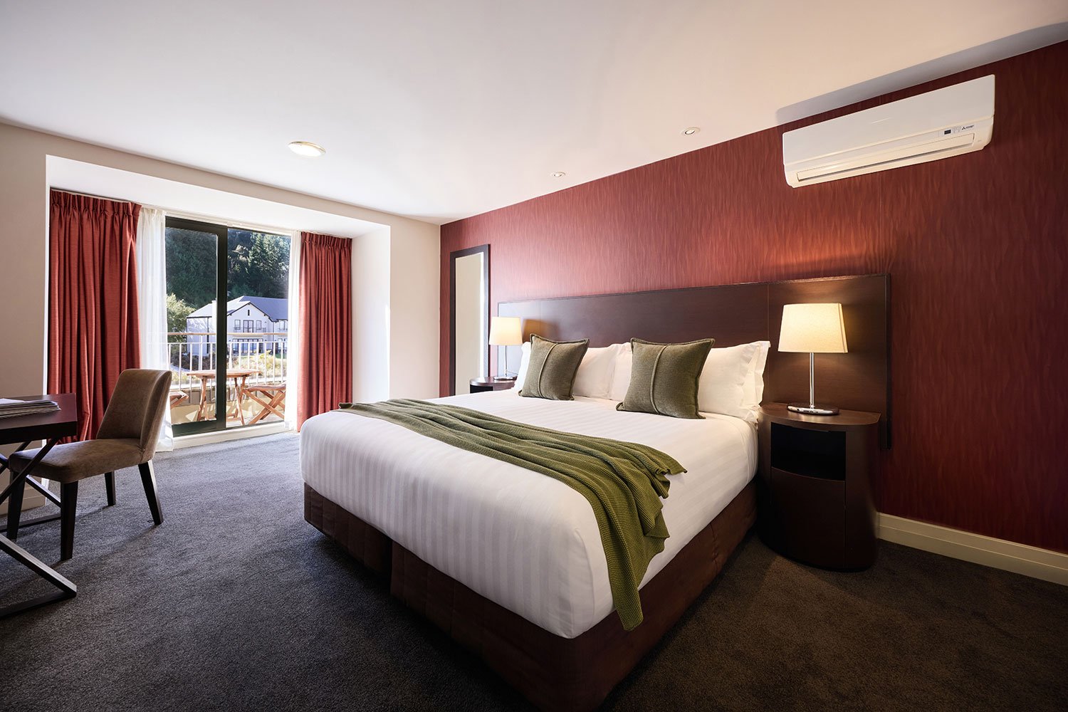 rendezvous queenstown premier 2 bed apartment alpine view bedroom 2026