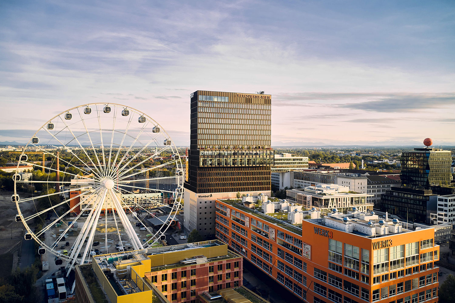 adina hotel munich exterior werksviertel 09 2021