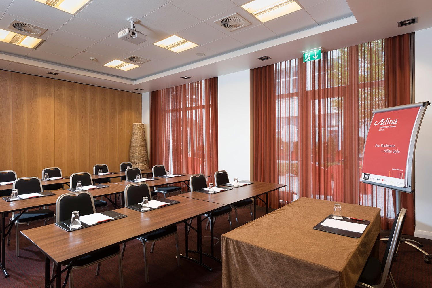 adina apartment hotel berlin checkpoint charlie conference room perth classroom