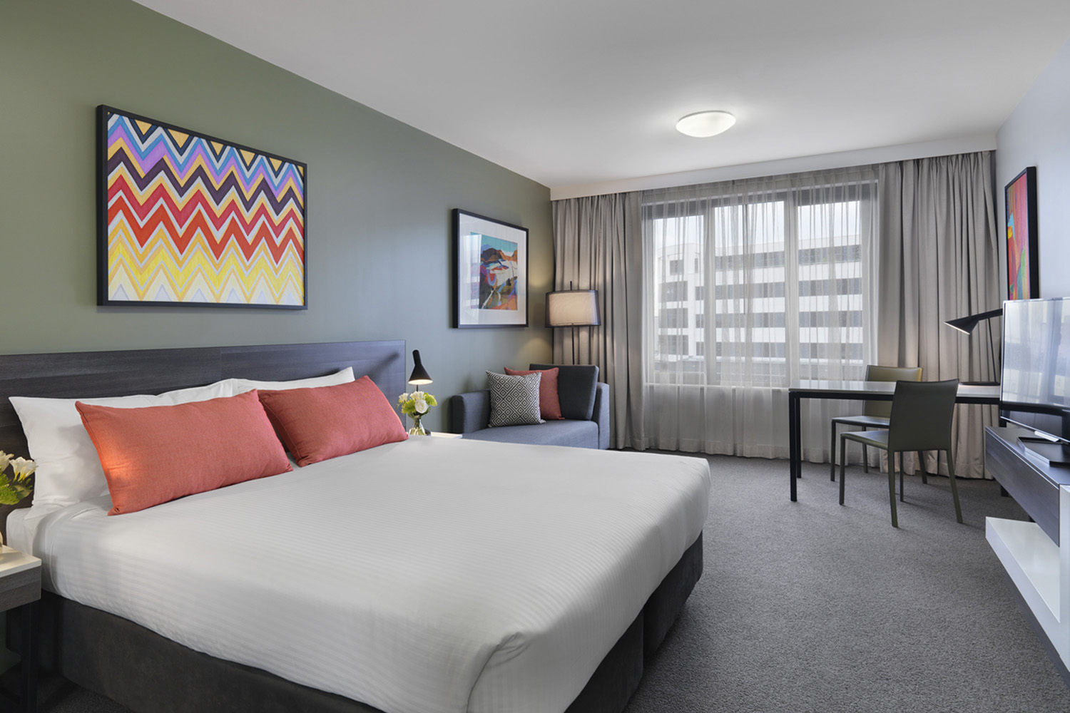 adina apartment hotel sydney airport studio room queen 2015