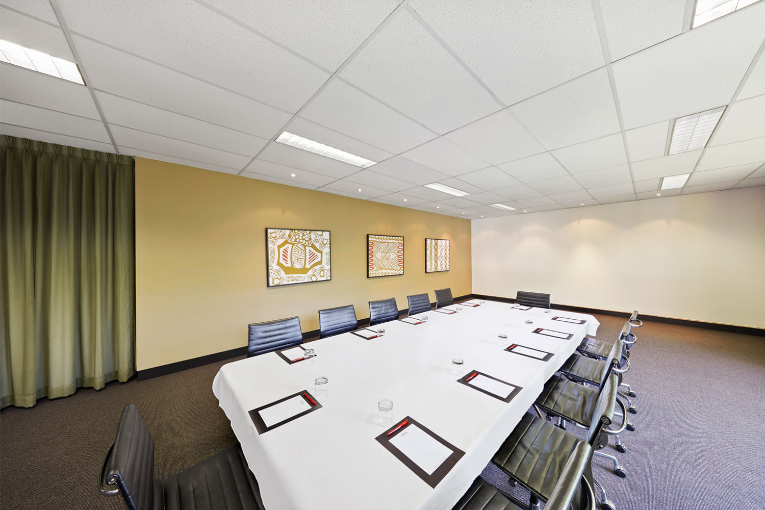 adina apartment hotel surry hills conference room terrace boardroom setup 03 2017