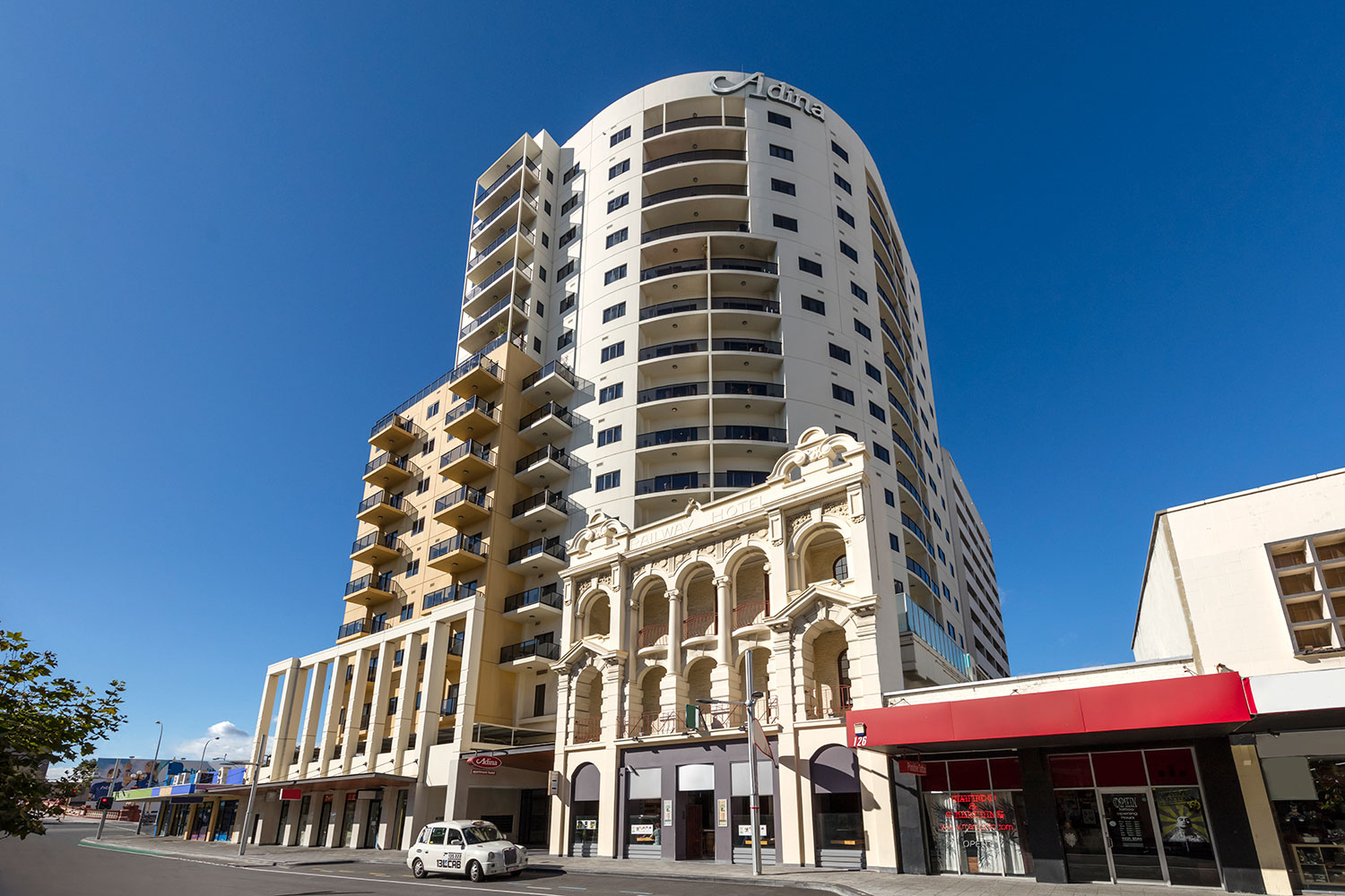 adina apartment hotel perth barrack plaza exterior 01 2016