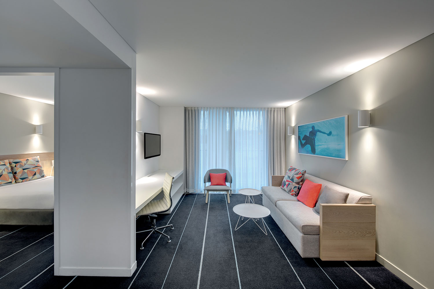 adina apartment hotel bondi beach two bedroom apartment lounge room 2016