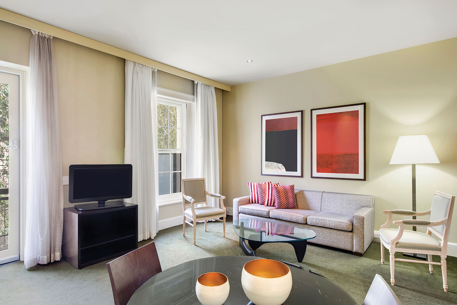 adina apartment hotel adelaide one bedroom lounge room 02 2018