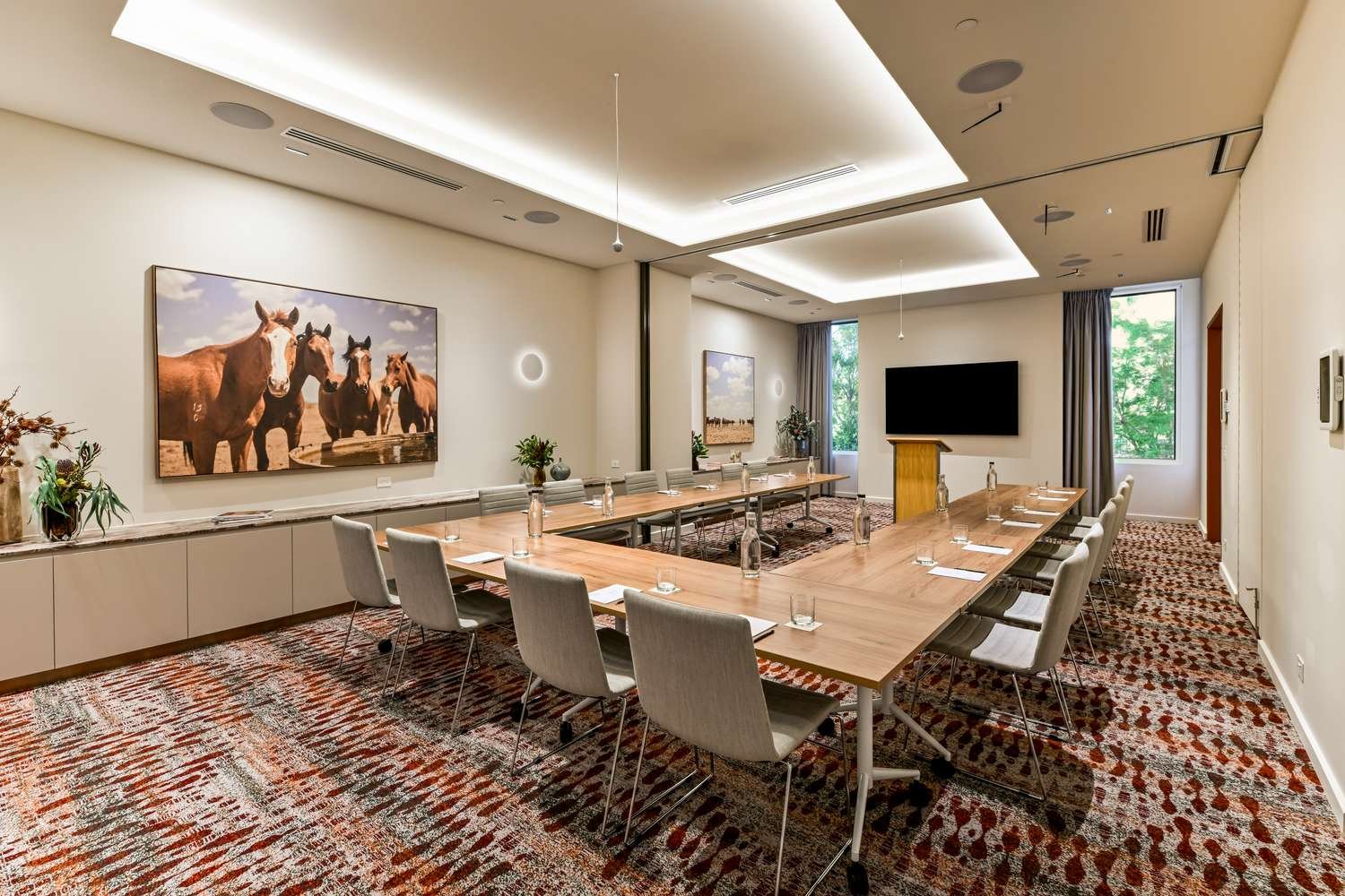 adina chermside brisbane maiwar meeting room u shape 2026 1