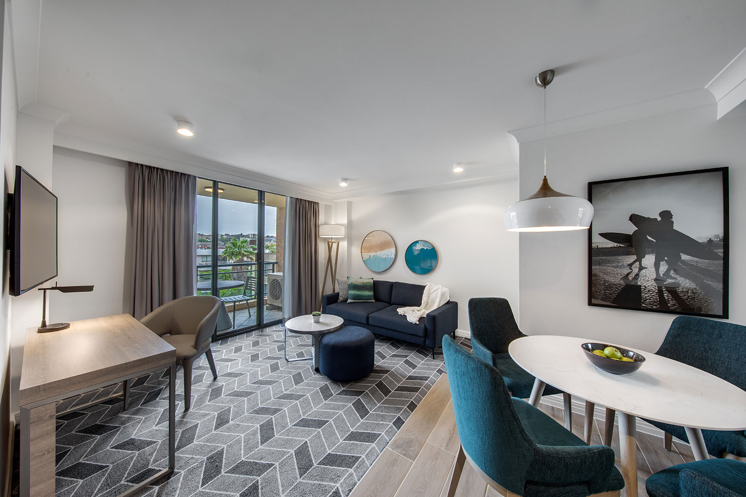 adina apartment hotel coogee sydney one bedroom apartment lounge room and dining 03 2018