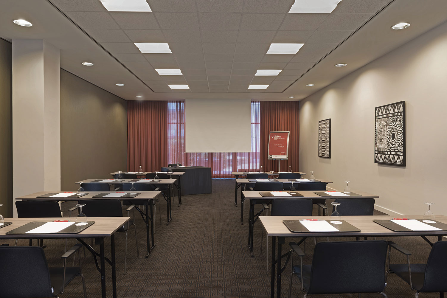 adina apartment hotel hamburg michel conference darwin room classroom setup 2017