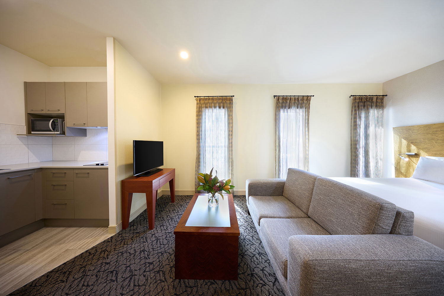 adina citylife wellington studio room styled 2026